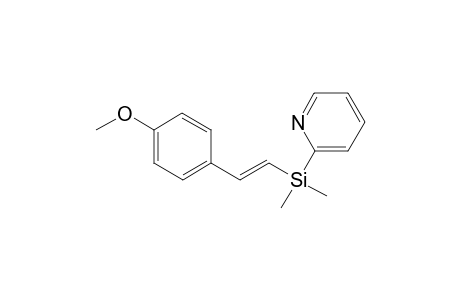 (E)-a-(2-Pyridyldimethylsilyl)-4-methoxystyrene