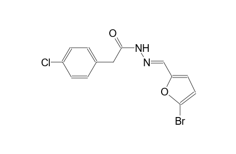 N'-[(E)-(5-bromo-2-furyl)methylidene]-2-(4-chlorophenyl)acetohydrazide