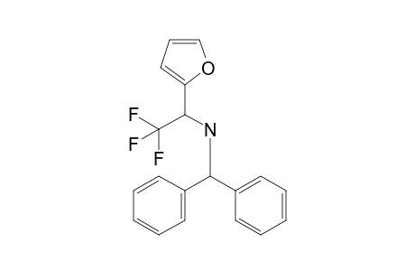 Benzhydryl[2,2,2-trifluoro-1-(furan-2-yl)ethyl]amine