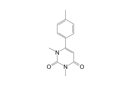 1,3-Dimethyl-6-para-tolyl-pyrimidine-2,4(1H,3H)-dione