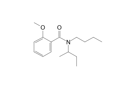 Benzamide, 2-methoxy-N-(2-butyl)-N-butyl-