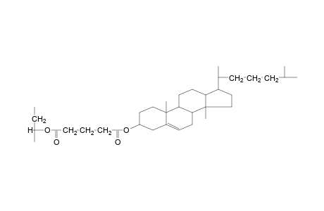 Poly[1-(cholesteryloxyglutaroyloxy)ethylene]