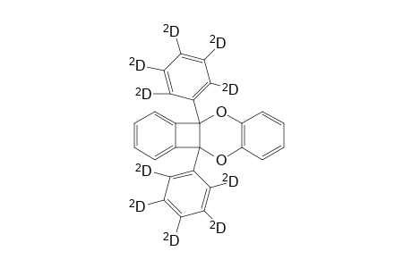 4b,10a-(D5)diphenyl-4b,10a-dihydro-(5,6b)-benzocyclobutadieno-1,4-benzodioxin