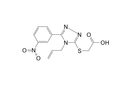 acetic acid, [[5-(3-nitrophenyl)-4-(2-propenyl)-4H-1,2,4-triazol-3-yl]thio]-