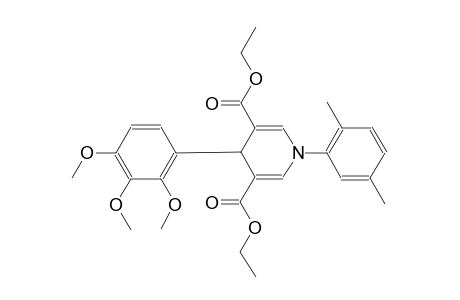 1-(2,5-dimethylphenyl)-4-(2,3,4-trimethoxyphenyl)-4H-pyridine-3,5-dicarboxylic acid diethyl ester