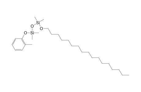 Silane, dimethyl(dimethyl(2-methylphenoxy)silyloxy)heptadecyloxy-