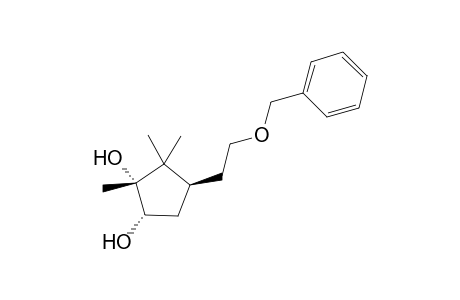 T-4-(2-BENZYLOXYETHYL)-1,5,5-TRIMETHYLCYCLOPENTANE-R-1,C-2-DIOL