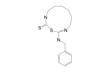 11-PHENYLMETHYLAMINO-1-THIA-3,10-DIAZACYCLOUNDEC-10-ENE-2-THIONE