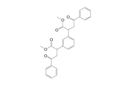 2,2'-m-Phenylenebis[3-benzoylpropionic acid], dimethyl ester