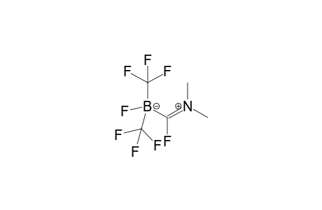 ((dimethyliminio)fluoromethyl)fluorobis(trifluoromethyl)borate