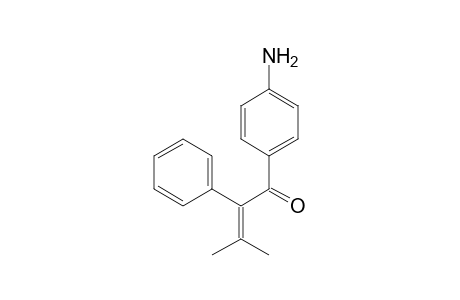 1-(4-aminophenyl)-3-methyl-2-phenylbut-2-en-1-one