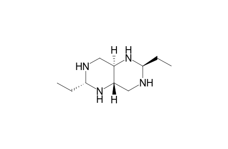 rel-(2R,4aR,6S,8aS)-2,6-diethyl-1,3,5,7-tetraazadecalin