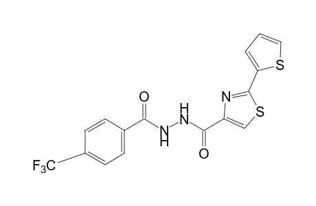 1-{[2-(2-Thienyl)-4-thiazolyl]carbonyl}-2-(alpha,alpha,alpha-trifluoro-p-toluoyl)hydrazine