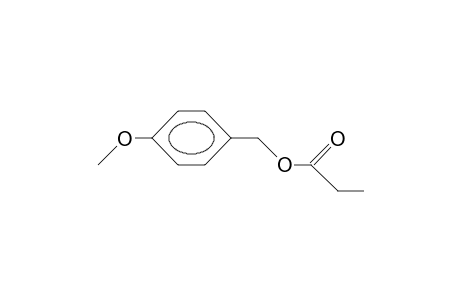 Propionic acid, P-methoxy-benzyl ester