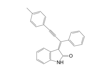 (E)-3-(1-Phenyl-3-p-tolylprop-2-ynyliden)-2-oxoindoline