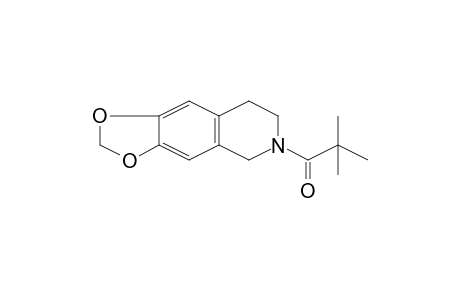 6-(2,2-Dimethylpropanoyl)-5,6,7,8-tetrahydro[1,3]dioxolo[4,5-g]isoquinoline