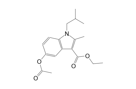 ethyl 5-(acetyloxy)-1-isobutyl-2-methyl-1H-indole-3-carboxylate