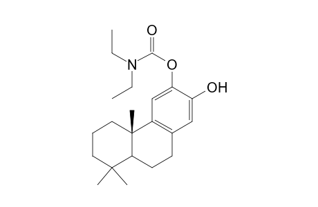 12-N,N-diethylcarbamoyloxypodocarpa-8,11,13-trien-13-ol