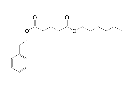 Glutaric acid, hexyl phenethyl ester