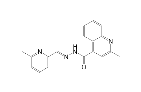 2-methyl-N'-[(E)-(6-methyl-2-pyridinyl)methylidene]-4-quinolinecarbohydrazide