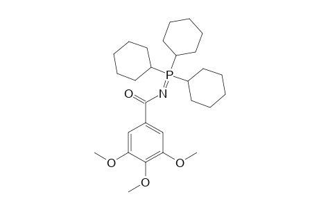 N-(tricyclohexylphosphoranylidene)-3,4,5-trimethoxybenzamide