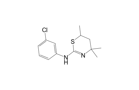 N-(3-Chlorophenyl)-4,4,6-trimethyl-5,6-dihydro-4H-1,3-thiazin-2-amine