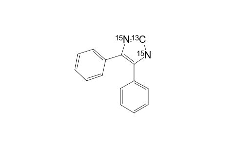 2-(13)C-1,3-(15)N-4,5-DIPHENYLIMIDAZOLE