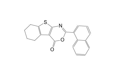 4H-benzo[4,5]thieno[2,3-d][1,3]oxazin-4-one, 5,6,7,8-tetrahydro-2-(1-naphthalenyl)-