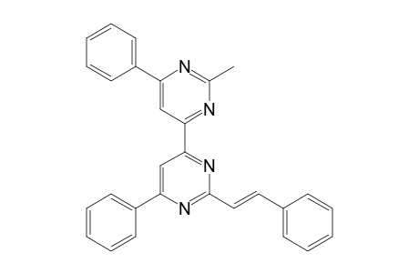 (E)-2-Styryl-2'-methyl-6,6'-diphenyl-4,4'-bipyrimidine