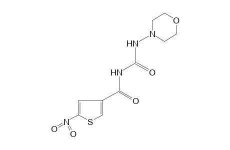 1-morpholino-3-(5-nitro-3-thenoyl)urea