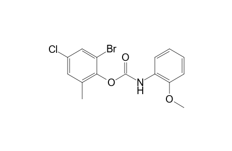 o-methoxycarbanilic acid, 6-bromo-4-chloro-o-tolyl ester