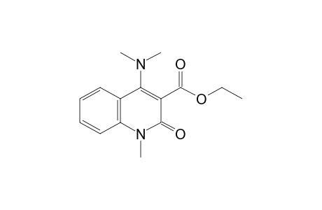 1,2-dihydro-4-(dimethylamino)-1-methyl-2-oxo-3-quinolinecarboxylic acid, ethyl ester