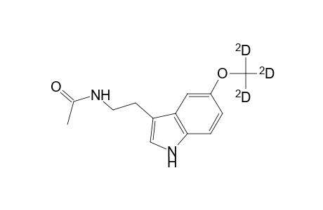 Acetamide, N-[2-[5-(methoxy-D3)-1H-indol-3-yl]ethyl]-