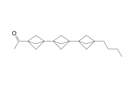 3-Acetyl-3"-n-butyl[3]staffane