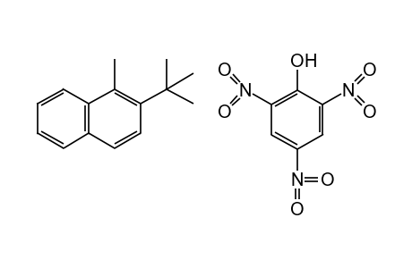 2-tert-butyl-1-methylnaphthalene, monopicrate