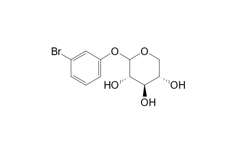 m-bromophenyl beta-D-xylopyranoside