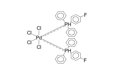 BIS[DIPHENYL(4-FLUOROPHENYL)PHOSPHINO]PALLADIUM TETRACHLORIDE