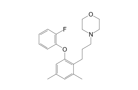 4-(3-(2-(2-Fluorophenoxy)-4,6-dimethylphenyl)propyl)morpholine