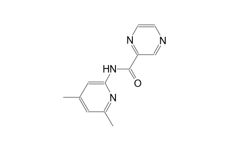 N-(4,6-dimethyl-2-pyridinyl)-2-pyrazinecarboxamide