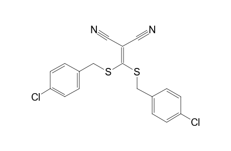 {bis[(p-chlorobenzyl)thio]methylene}malononitrile
