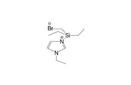 3-TRIETHYLSILYL-1-ETHYLIMIDAZOLIUM BROMIDE