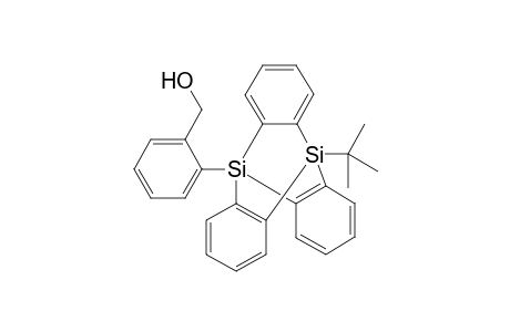 9-tert-Butyl-10-(2-hydroxymethylphenyl)-9,10-disilatriptycene