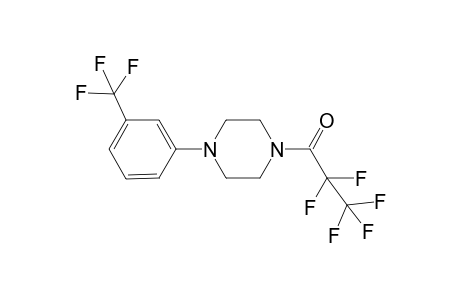 2,2,3,3,3-pentafluoro-1-(4-(3-(trifluoromethyl)phenyl)piperazin-1-yl)propan-1-one
