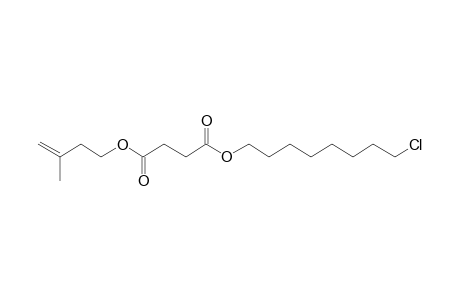 Succinic acid, 8-chlorooctyl 3-methylbut-3-en-1-yl ester