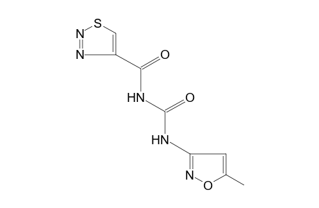 1-(5-methyl-3-isoxazolyl)-3-[(1,2,3-thiadiazol-4-yl)carbonyl]urea
