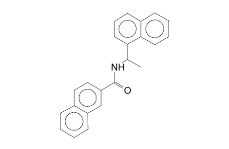 2-Naphthalenecarboxamide, N-[1-(1-naphthyl)ethyl]-