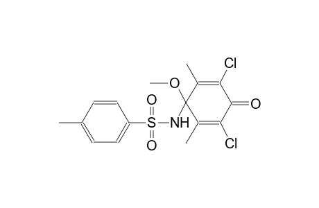 benzenesulfonamide, N-(3,5-dichloro-1-methoxy-2,6-dimethyl-4-oxo-2,5-cyclohexadien-1-yl)-4-methyl-