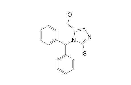 1-DIPHENYLMETHYL-5-HYDROXYMETHYL-2-MERCAPTO-IMIDAZOLE