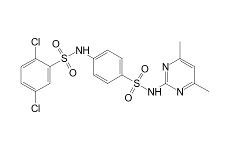 2,5-dichloro-N'-(4,6-dimethyl-2-pyrimidinyl)-N,4'-bi[benzenesulfonamide]