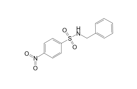 4-Nitro-N-(phenylmethyl)benzenesulfonamide